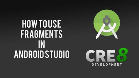 How To Use Fragments In Android Studio YouTube