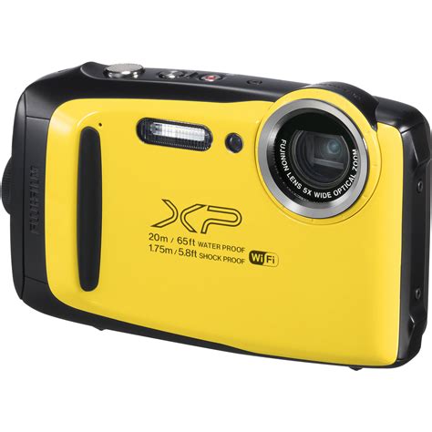 FUJIFILM FinePix XP130 Digital Camera Yellow 600019828 B H