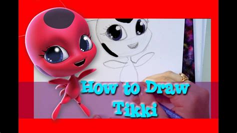 Tikki Miraculous Ladybug Drawing