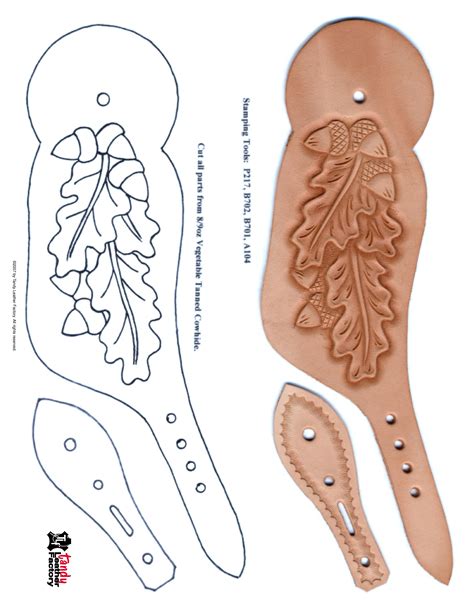 Free Printable Spur Strap Patterns Printable Templates