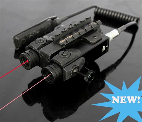 Nouveau Grade Militaire Double Visée Laser Rouge Et Ir Portée Laser Combo Es Fx 4rir Ml