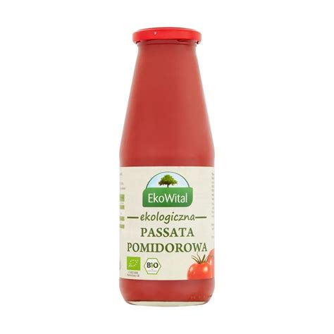 Passata Pomidorowa Ekowital G Bio Producenci Biozdrowy