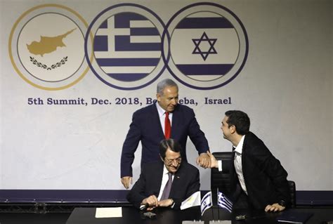 Israel Greece Cyprus To Ink Natural Gas Pipeline Deal In Early 2019 The Times Of Israel