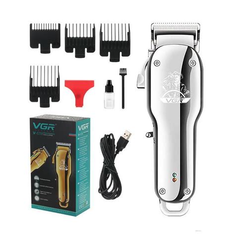 Cortadora De Pelo Barba Clipper Vgr V Recargable Ajuste Hoja