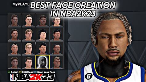 The Best Face Creation In Nba2k23 Prestige Lightskin Youtube