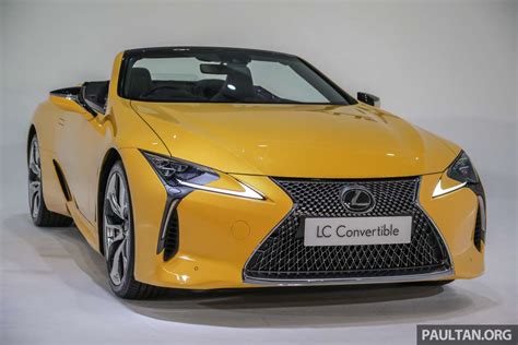 Lexus Lc 500 Convertible Launched In Malaysia 50l Na V8 With 470 Hp