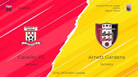 Cavalier Fc Vs Arnett Gardens 07012024 At Jamaica Premier League 2023