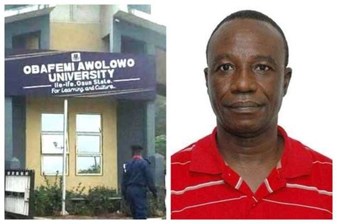 Court Sentences Oau Sex For Marks Lecturer To Months In Prison