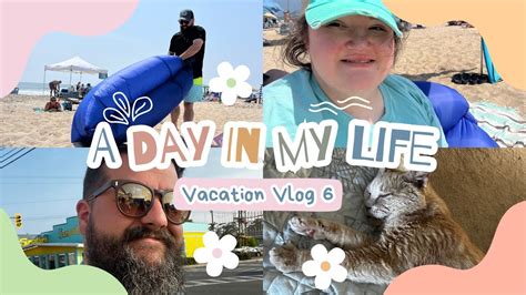 A Chill Beach Day🏖️🌊🐚 Vacation Vlog Part 6 Chincoteague Va Youtube