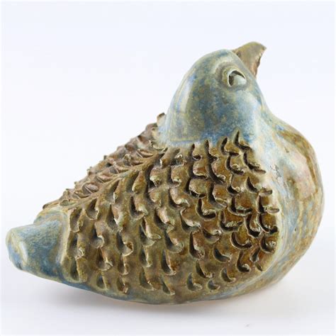 Images for 2592487 SCULPTURE bird stoneware Klase Höganäs 1980