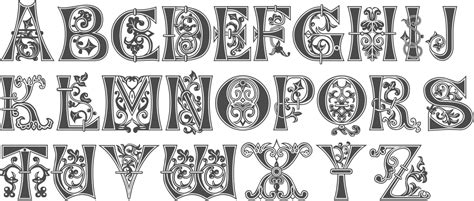 MyFonts: Medieval typefaces