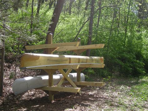 Wood Outdoor Kayak Racks Building Your Own Canoe