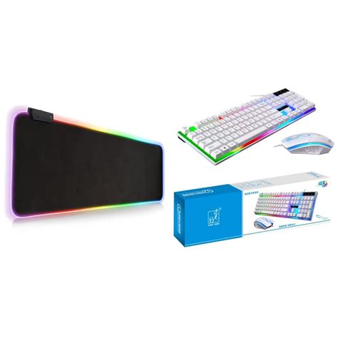 Buy Rgb Gaming Mouse Pad Extra Large Soft Led Extended Mouse Pad G