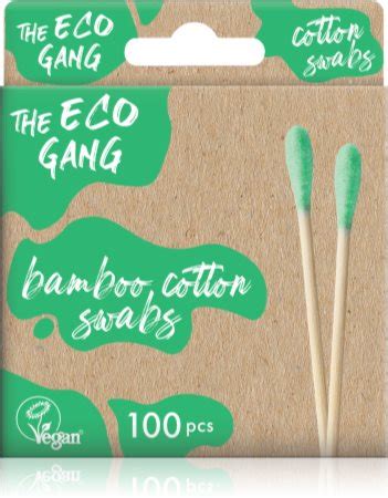 The Eco Gang Bamboo Cotton Swabs Patyczki Higieniczne