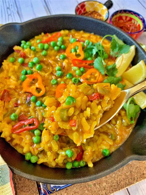 One-Pot Spanish Vegetable Paella | Naturally Nidhi