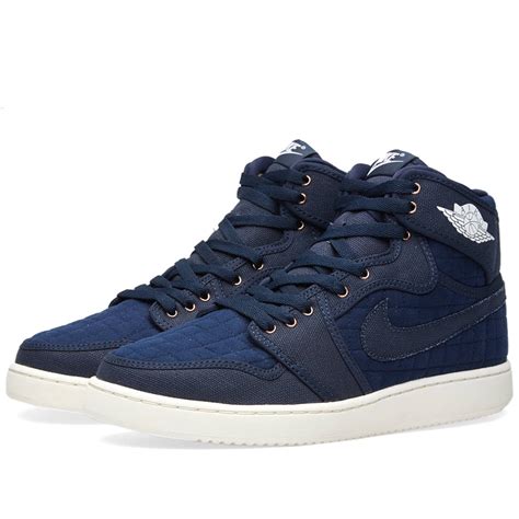 Nike Air Jordan 1 KO High OG Obsidian White Sail END