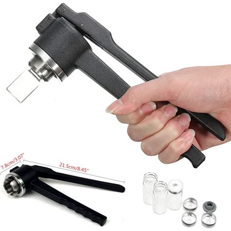 20mm A Stainless Steel Manual Vial Crimper Hand Sealing Crimping