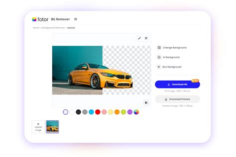 Créateur de fond transparent : Créer une image sans fond en ligne | Fotor 