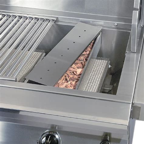 Stainless Wood Chip Smoker For Gas Grills From Solaire