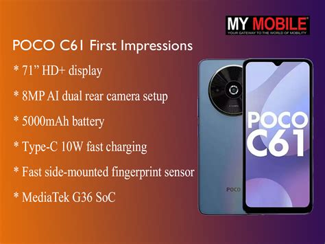 POCO C61 First Impressions The New Entry Level Champion My Mobile India