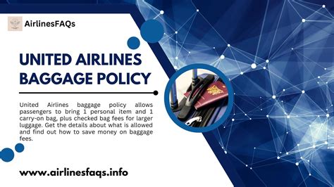 United Airlines Baggage Policy | +1-888-982-1907 by airlinespolicies ...