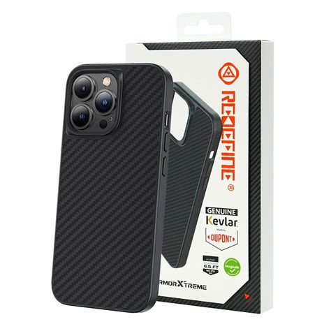 Redefine Armor Xtreme Soft Tpu 1500d Kevlar Magnetic Case For Iphone 15