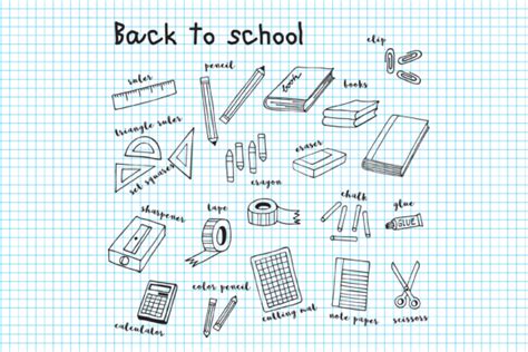 Back To School Doodle Graphic By Polarbearstudio · Creative Fabrica