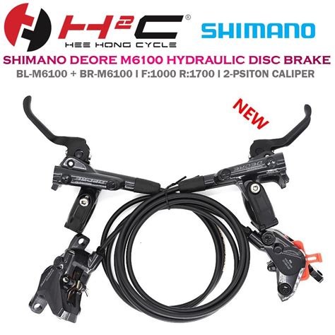 SHIMANO DEORE M6100 BRAKESET BL M6100 BR M6100 Hydraulic Disc Brake