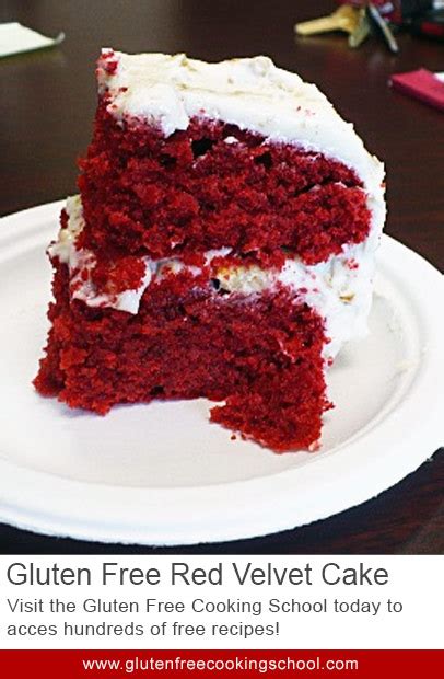 Gluten Free Red Velvet Cake Recipe Gluten Free Cooking School