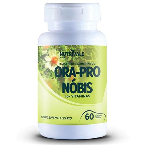 Ora Pro N Bis Capsulas Mg Nutrivale Fitoter Picos Magazine Luiza