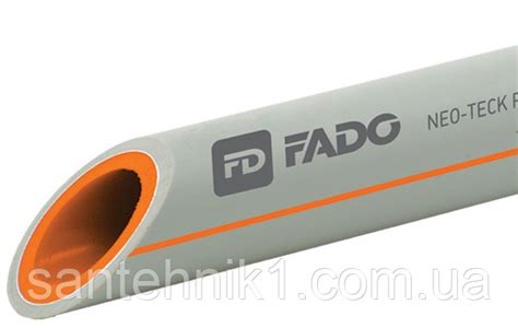 ПП Труба FADO PP-RCT армированная слоем алюминия (PPR-AL-PPR) PN-20 20: ...
