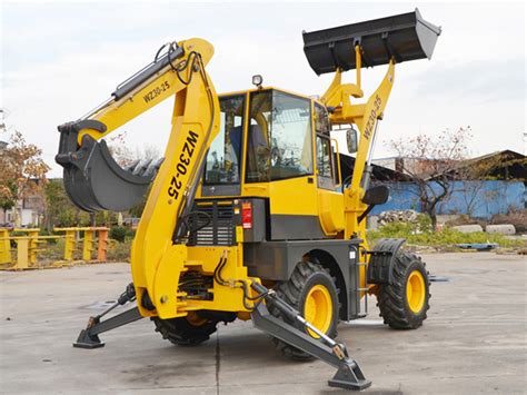 High Performance Ton Wheel Loader Wz Wheel Drive Backhoe