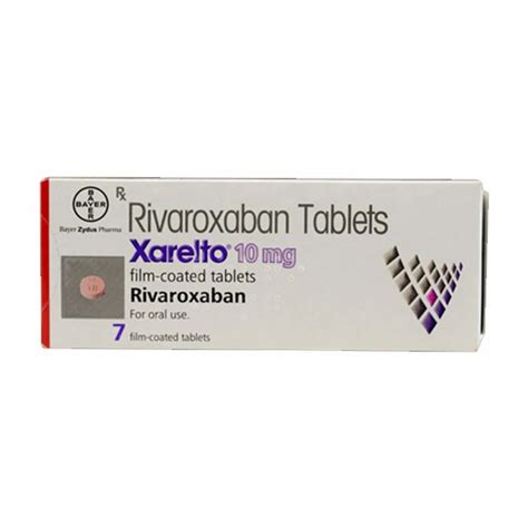 Xarelto Rivaroxaban Tablets 10 Mg At Rs 1015 Piece Nagpur ID