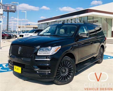 2020 Black Label Lincoln Navigator With 22” Black Label Wheels 2020