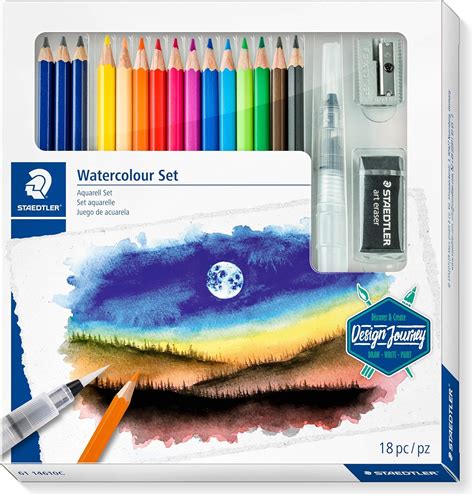 Amazon STAEDTLER Design Journey Watercolour Set Of Mars Lumograph