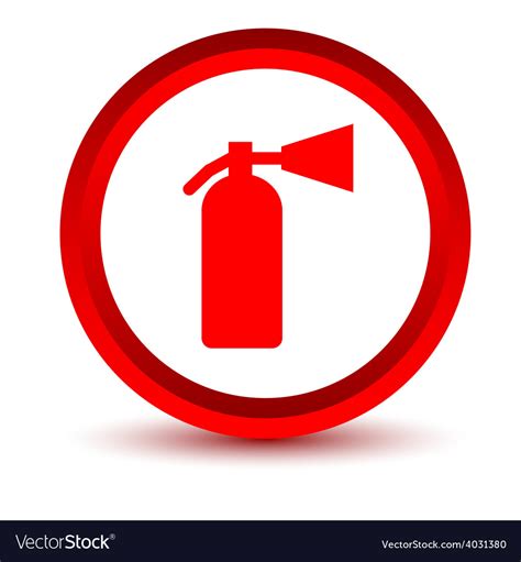 Fire Extinguisher Icons Symbols