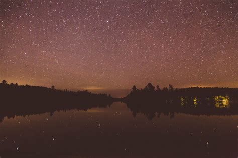 Free Images Landscape Water Nature Horizon Sky Night Star Dawn