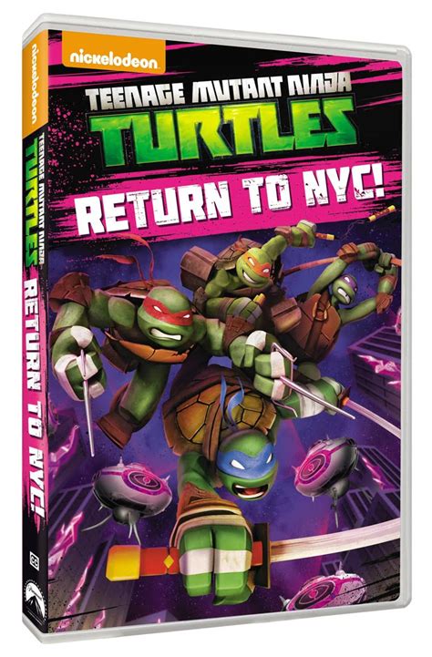 Teenage Mutant Ninja Turtles Return To NYC On DVD Today Lovebugs