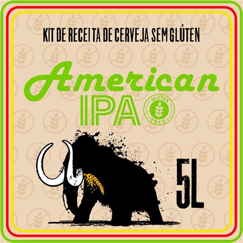 Kit Receita De Cerveja Sem Gl Ten American Ipa L Lamas