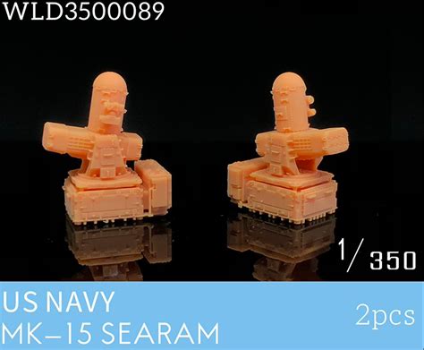 US Navy MK-15 Searam Missile System w Base 2pcs WULA -WLD3500089