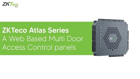 Zkteco Atlas Series A Web Based Multi Door Access Control Panels Youtube