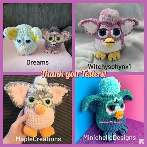 Furby Amigurmi Pattern Release Crochet Ribblr Community