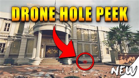 Spawn Kill Through A Drone Hole Consulate Rainbow Six Siege Youtube