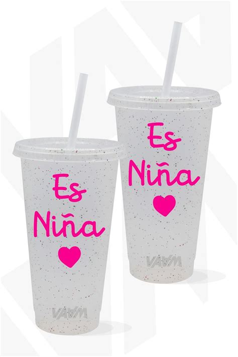 Vaso Venti Personalizado Baby Shower Bienvenida Pzs