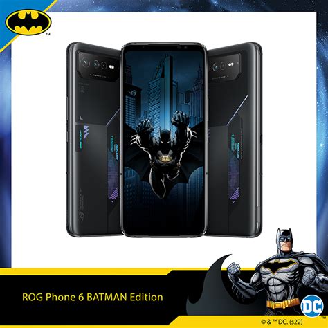 Điện Thoại Asus Rog Phone 6 Batman Edition 12gb 256gb Batman