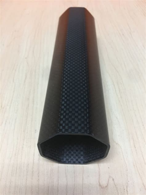 Factory Price Stock 3K Plain Matt Twill Glossy Carbon Fiber Octagonal