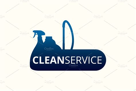 Clean Services Logo ~ Logo Templates ~ Creative Market