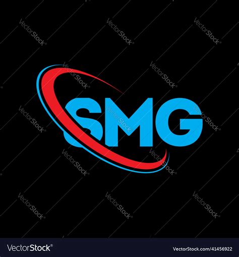 Smg logo letter design Royalty Free Vector Image