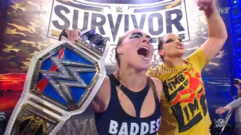 Ronda Rousey Retains WWE Smackdown Women S Championship Against Shotzi