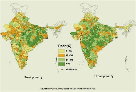 District Wise Poverty In India 2004 05 Poor Download Scientific